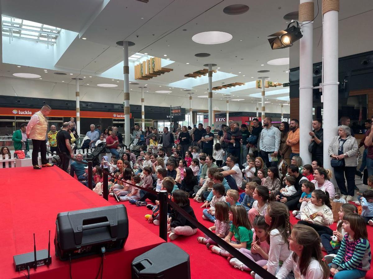 Actuación de magia en As Cancelas