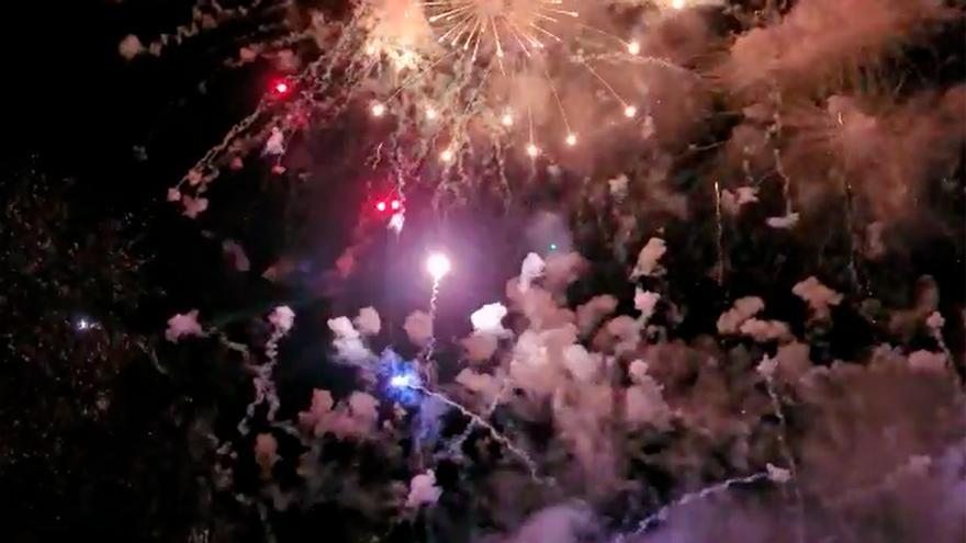 Fuegos de San Mateo: 15.000 cohetes iluminan el cielo ovetense en la recta final de las fiestas