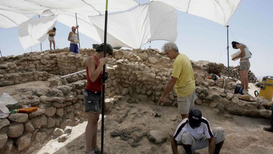 El yacimiento de La Bastida seguirá con las excavaciones de la Universidad Autónoma de Barcelona. a. t.