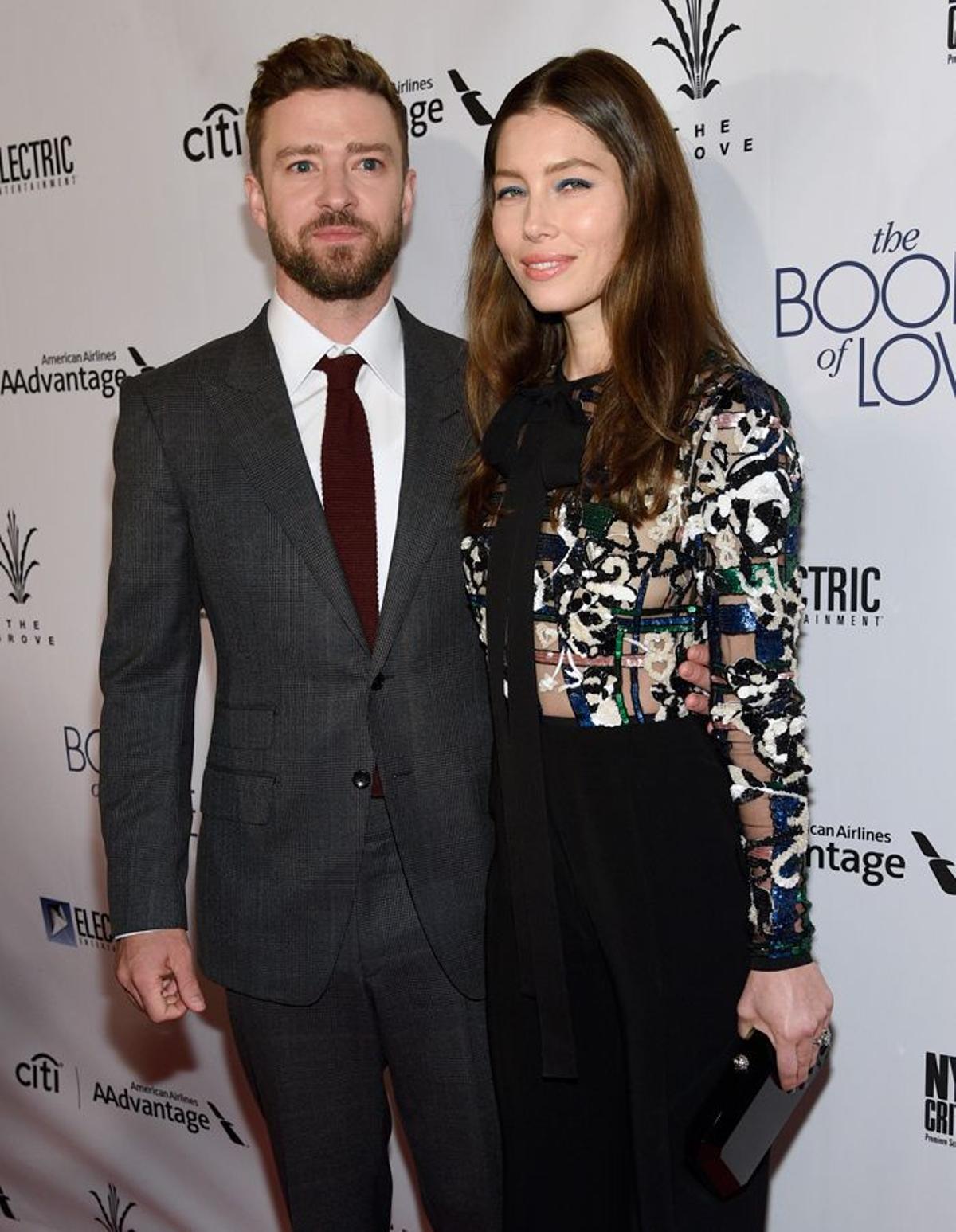 Estreno 'The Book of Love': Justin Timberlake y Jessica Biel