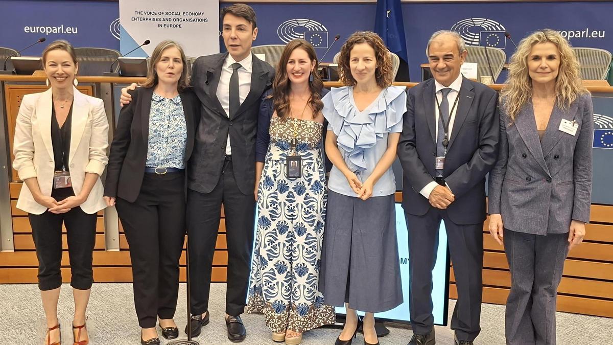 Autoridades asistentes a esta sesión del Parlamento Europeo.