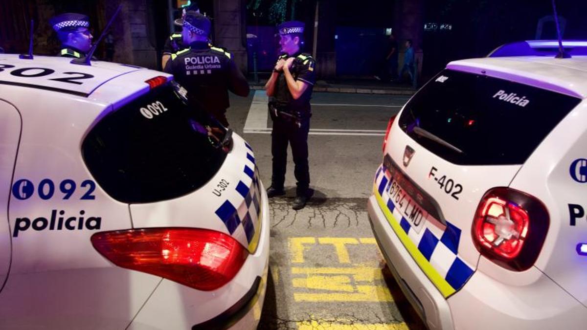 Un dispositivo de la Guàrdia Urbana de Tarragona durante las fiestas, en una imagen de archivo.