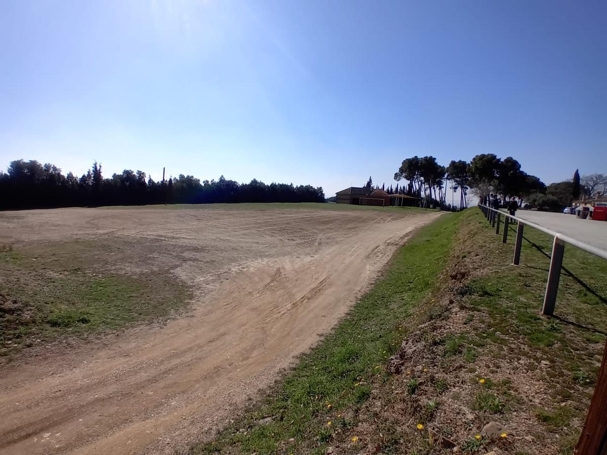 Los terrenos sobre los que se realizará la perforación.