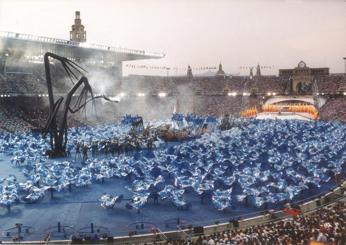 Ceremonia de inauguración de los Juegos Olímpicos de Barcelona 92