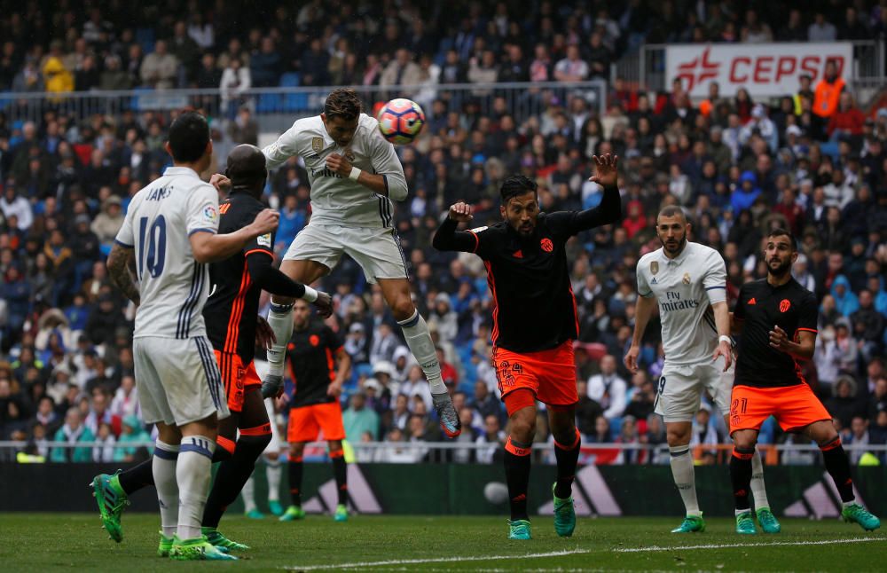 Las mejores imágenes del Real Madrid - Valencia.