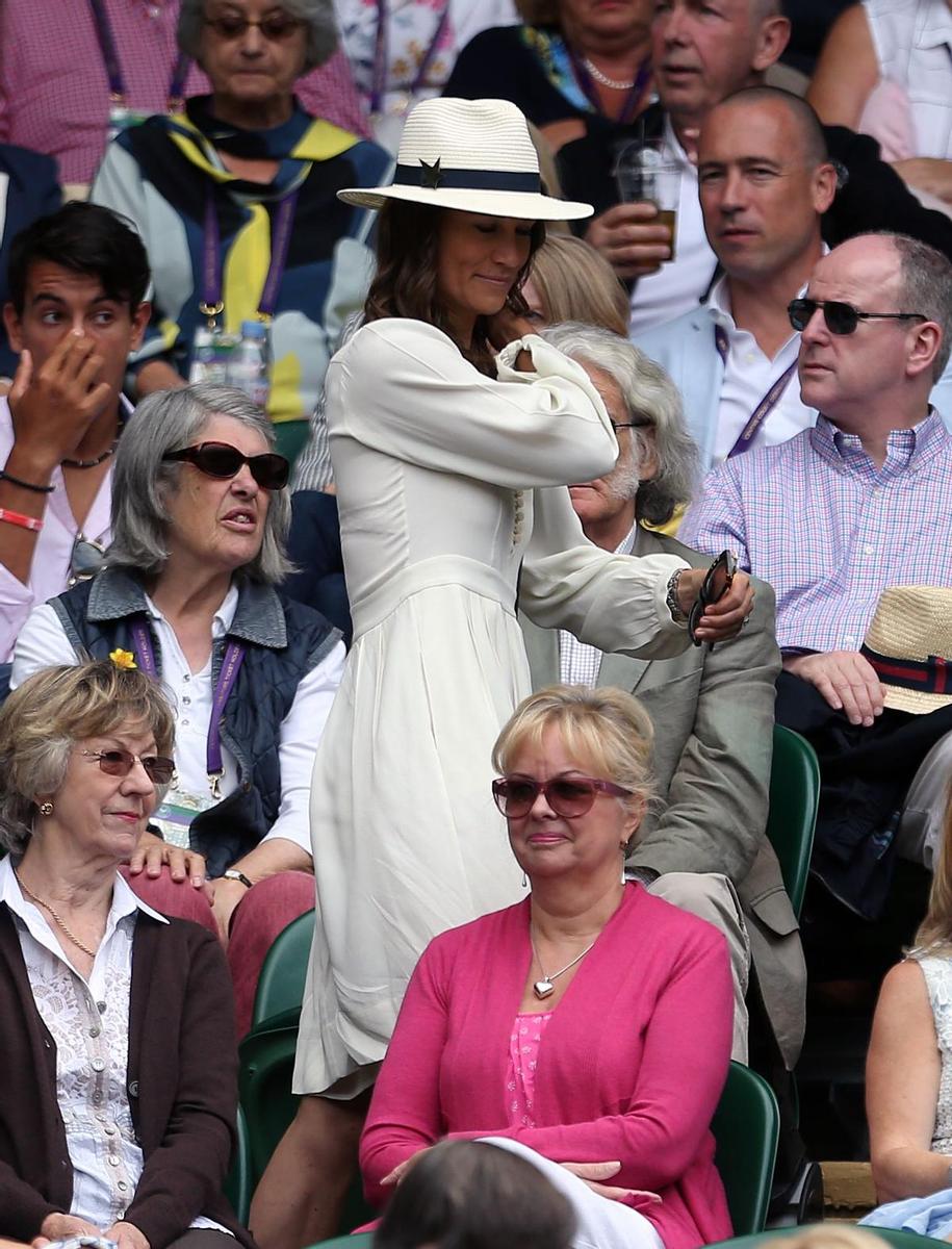 Pippa Middleton deslumbra en Wimbledon