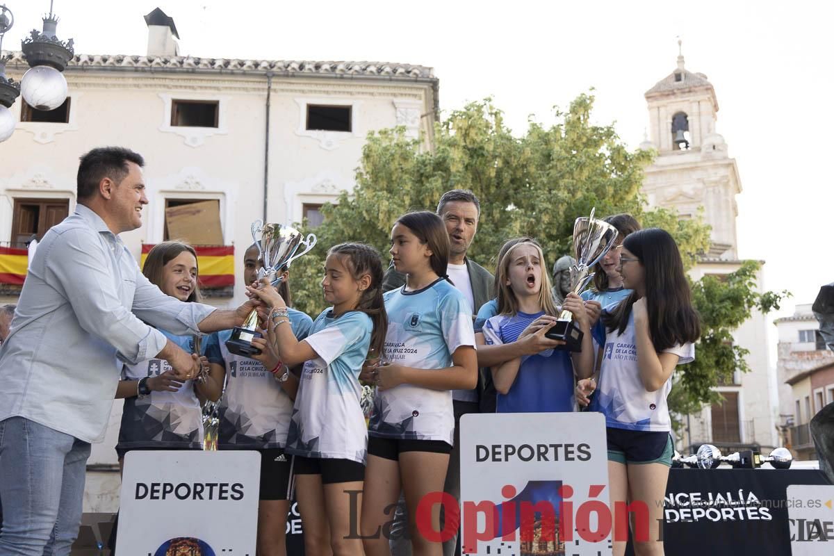 Clausura de las Escuelas Municipales Deportivas de Caravaca