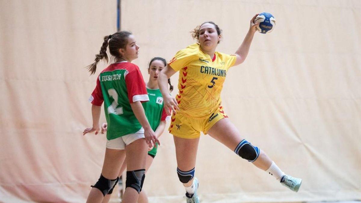 Triplete de Catalunya en el estatal de balonmano