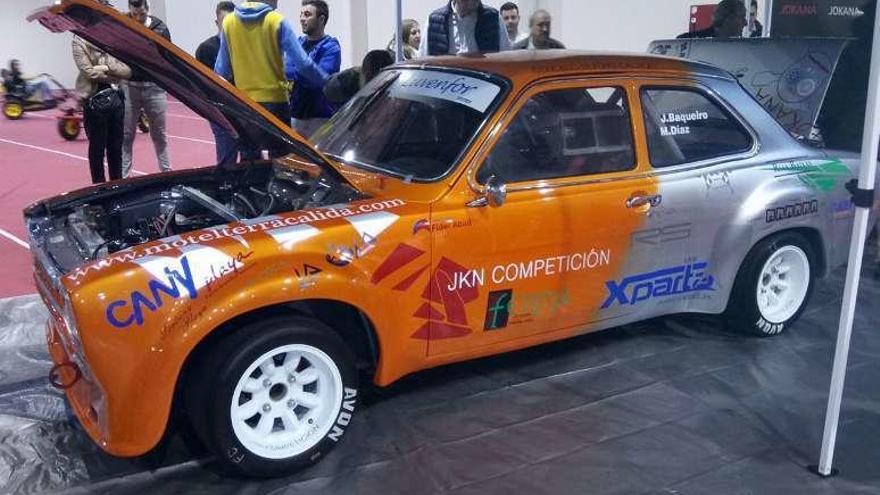 Presentación del coche para el rally. // FdV