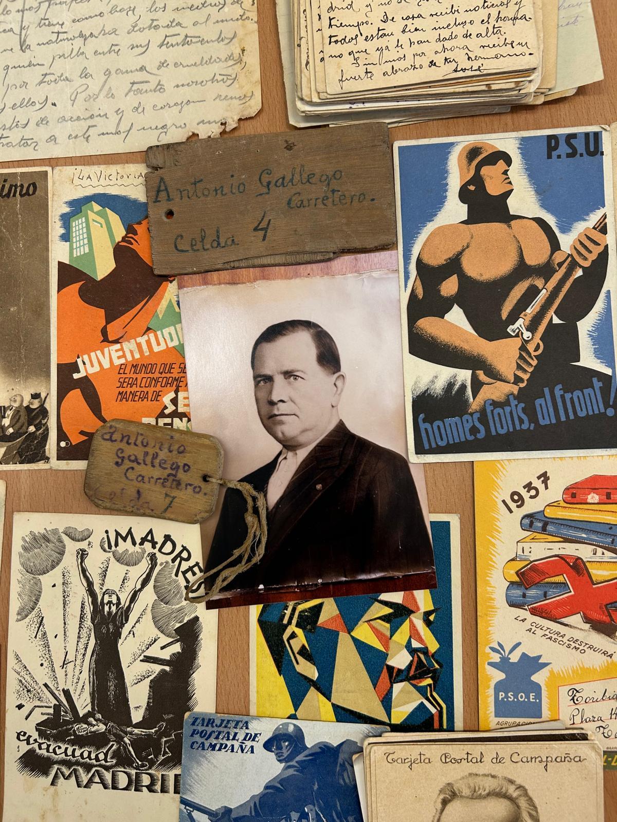 Parte de la donación aportada por José Miguel Gallego Martínez