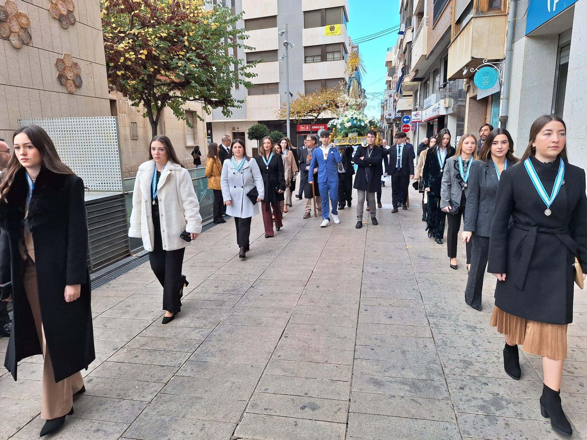 Vila-real rinde honores a la Puríssima del Poble