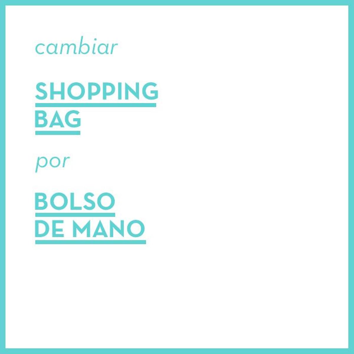 Shopping bag - Bolso de mano