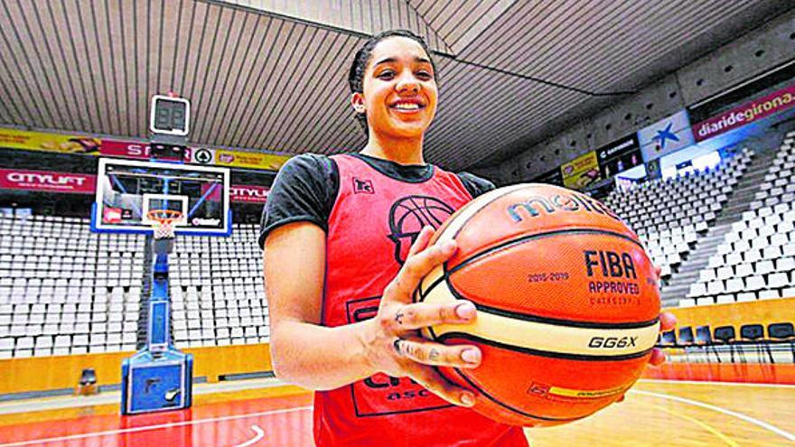 Gabby Williams «Decidir venir va ser fàcil, m&#039;havien parlat molt bé de Girona»