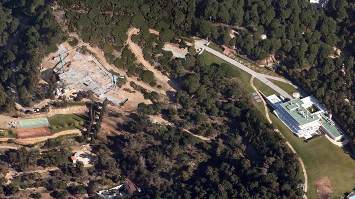La finca que ocupa el camí de Can Juncadella.