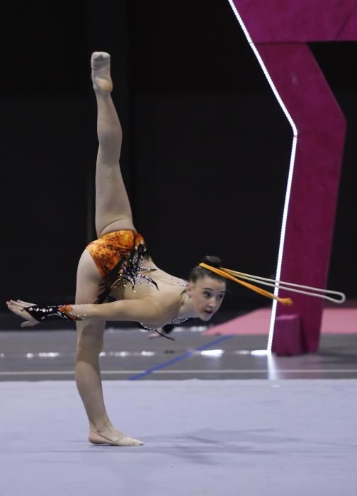 Torneo de gimnasia rítmica en el Corredoria Arena