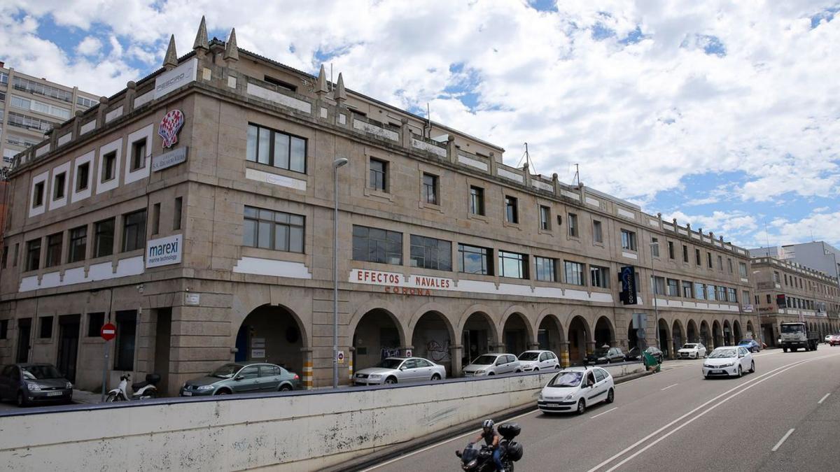 Edificios del Puerto en Beiramar, donde se ubicará el IEO.