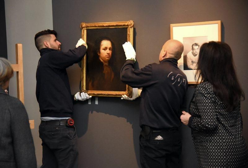 Presentación del primer autorretrato de Goya en su exposición con Buñuel en Madrid