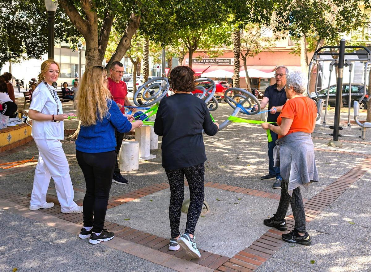 Programa Muévete en el hospital del Vinalopó de Ribera Salud.