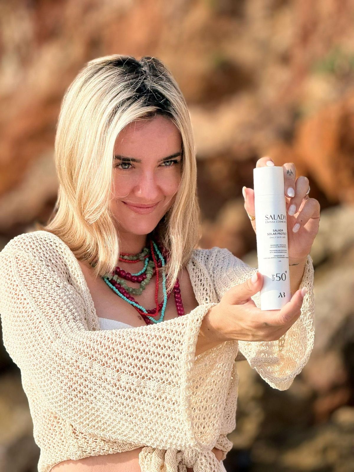 Alba Belastegui es enfermera dermoestética y fundadora de Salada Eivissa Cosmetics.
