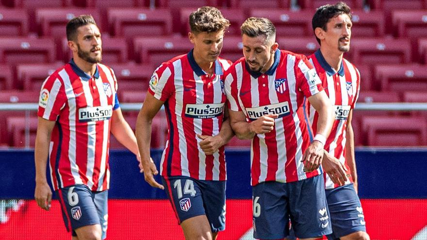 El Atlético gana confianza con una goleada ante el Eibar