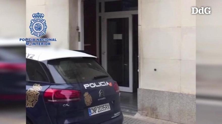 La Policia Nacional deté un perillós fugitiu holandès que s'amagava a Platja d'Aro