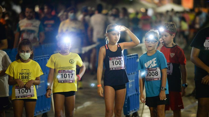 El Centro de Málaga vibra con la carrera nocturna ‘MLK Tahermo &amp; Trail