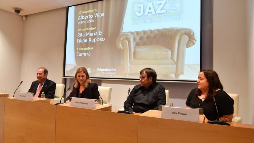 Tres recitales de jazz a cambio de comida en Afundación