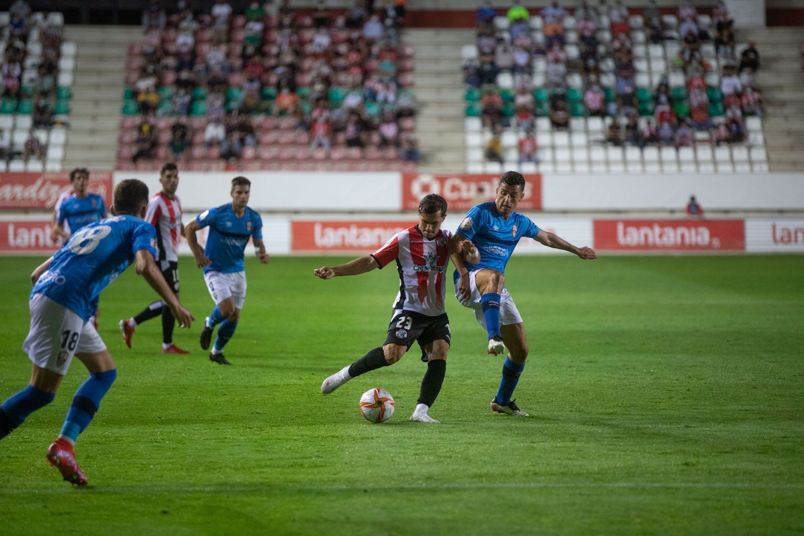 GALERÍA| Las mejores imágenes del partido entre el Zamora CF y el Logroñés