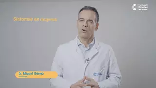 Miguel Gómez, cardiólogo: "La angina de pecho o el infarto en mujeres se dan sobre todo a partir de la menopausia"