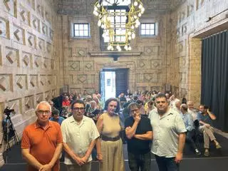 La exposición de homenaje a Lucindo Álvarez "Coloriano", en imágenes