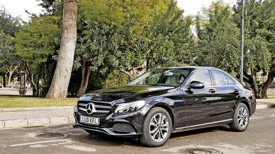 Mercedes-Benz Clase C: Tragamillas