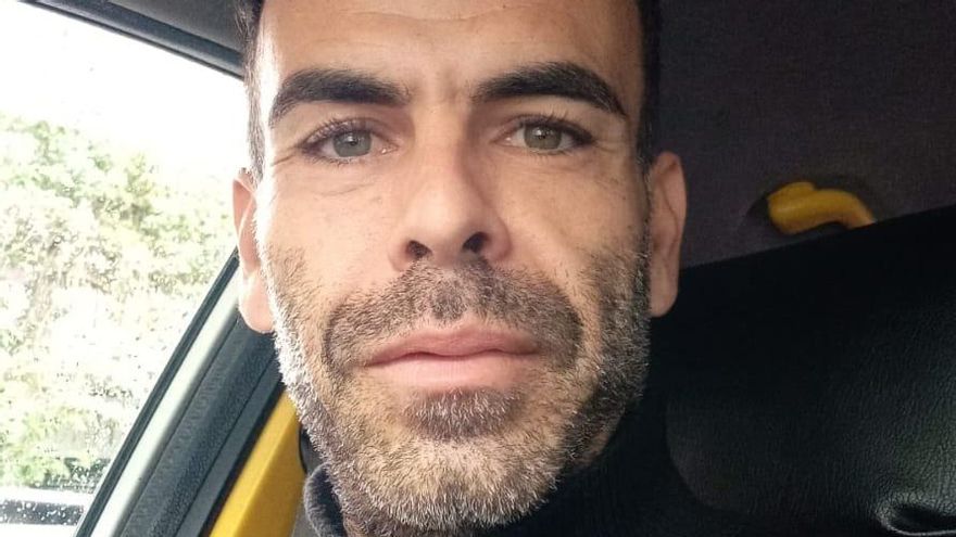 Zebenzui Pérez, portavoz de La Gremial del Taxi.
