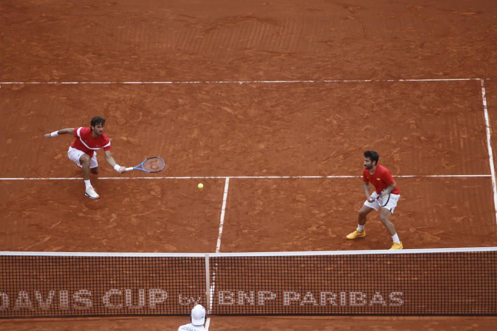 Partido de dobles España-Alemania