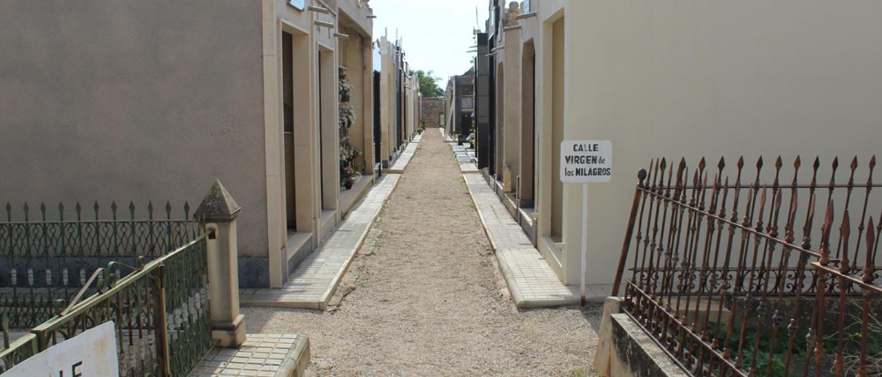 El cementerio municipal de Novelda.