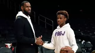 Bronny James, hijo de Lebron, o cómo la presión mediática está lastrando su rendimiento