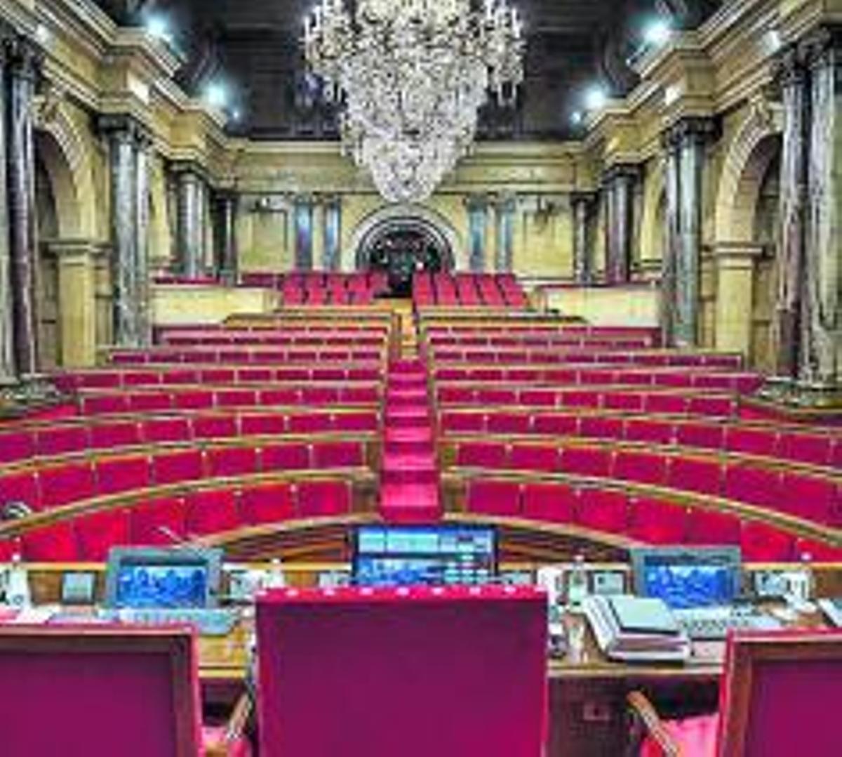 Concentración ante el Parlament en 1934