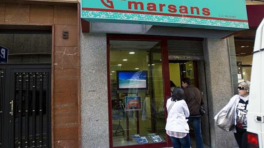 Imagen de archivo de una agencia de Marsans en Alicante.