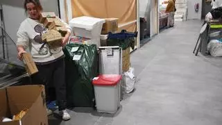 Los placeros de Monte Alto inician el traslado al nuevo mercado: "El miércoles sabremos si estamos contentos"