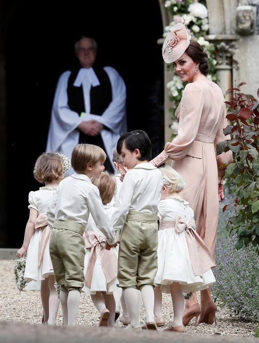 Britain's Catherine, Duchess of Cambridge, ...