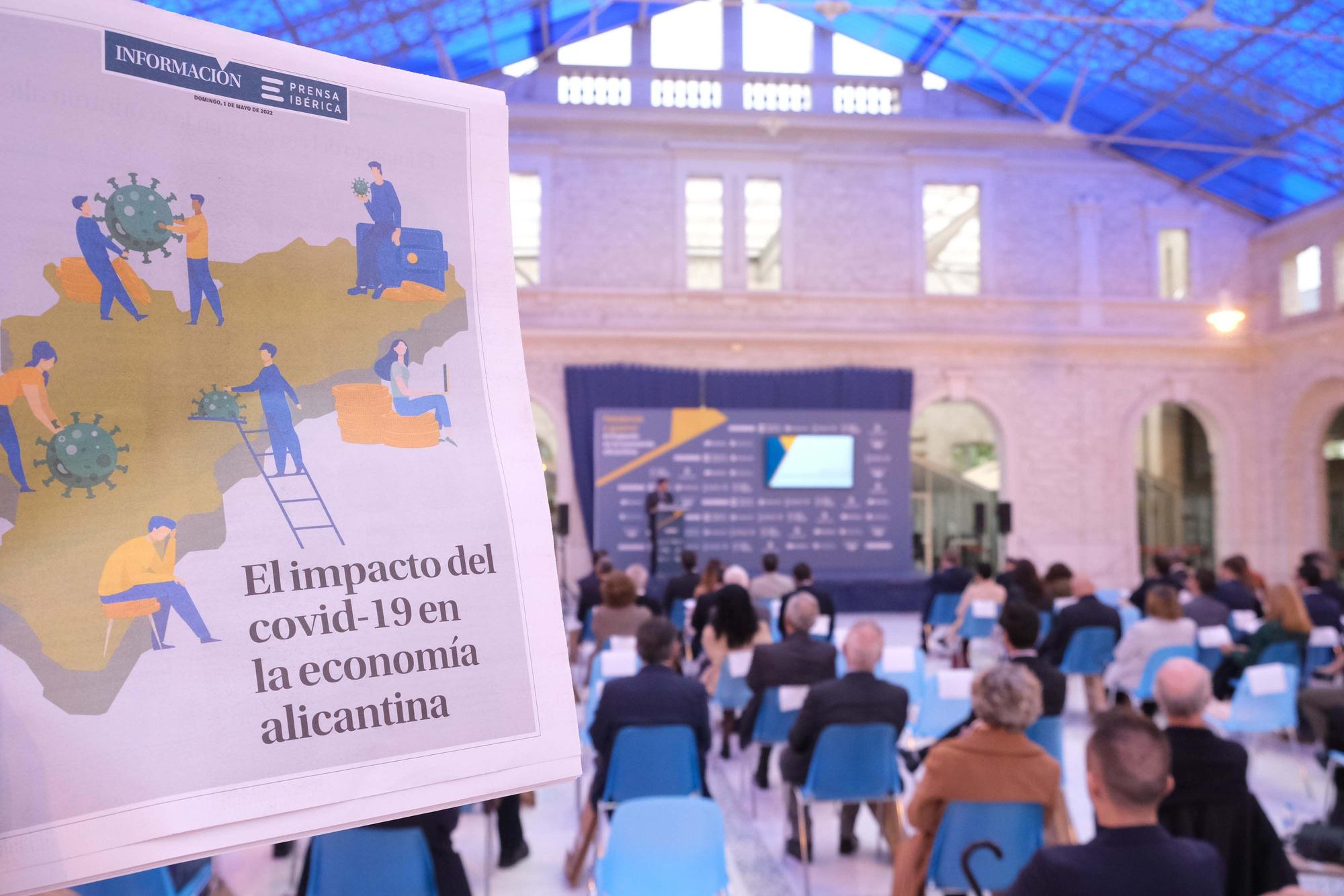 Presentación del anuario “Pandemia y guerra: el impacto en la economía alicantina”