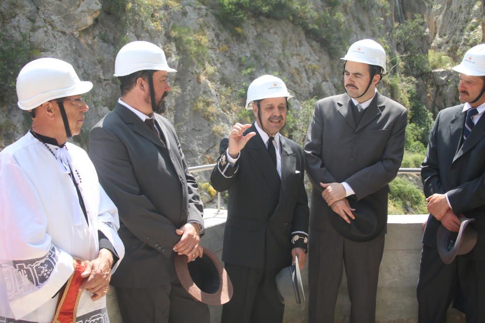 El Chorro, 1921: Visitas teatralizadas al Caminito del Rey