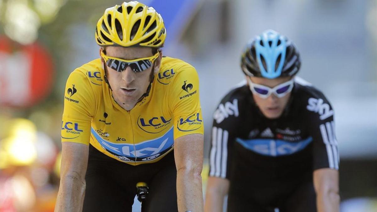 Bradley Wiggins tuvo en Froome a un gregario de lujo