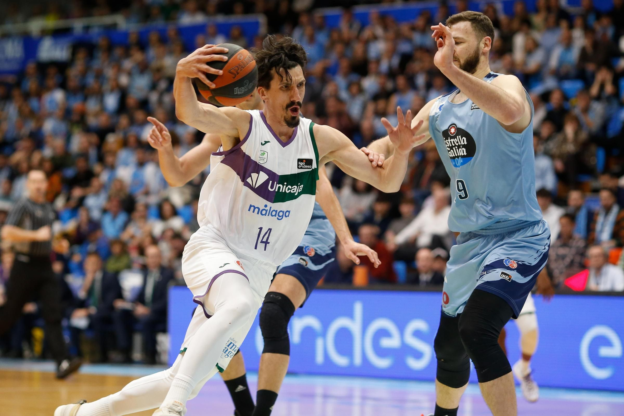 Liga Endesa: El Río Breogán - Unicaja CB, en imágenes