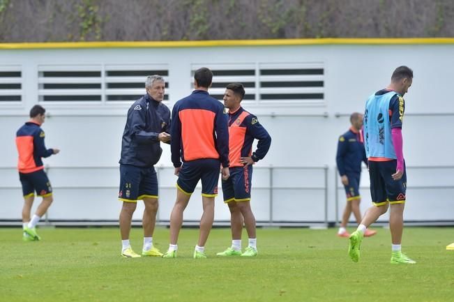 Entrenamiento de la UD Las Palmas