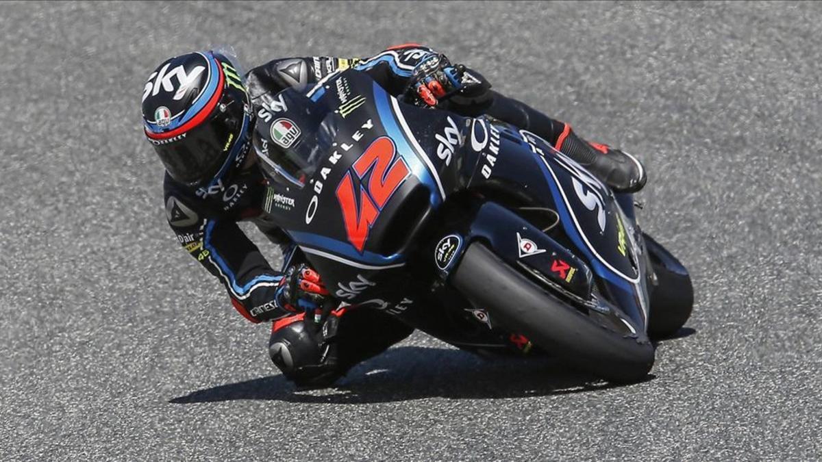 Bagnaia se mostró muy constante sobre el nuevo asfalto de Jerez