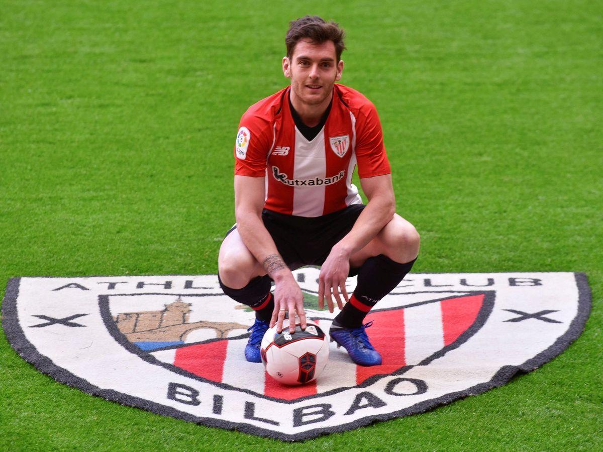Ibai Gómez con el Athletic