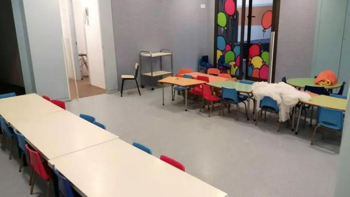 Un dels espais de la llar d'infants la Miraculosa.