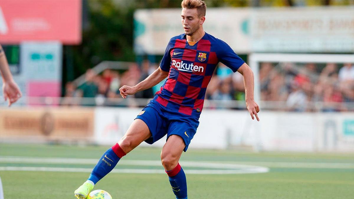 Oriol Busquets: "Quiero hacerme un hueco en el primer equipo del Barça"