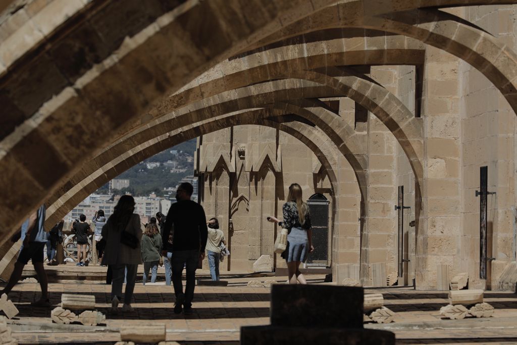 Vuelven las visitas a las terrazas de la Catedral de Mallorca