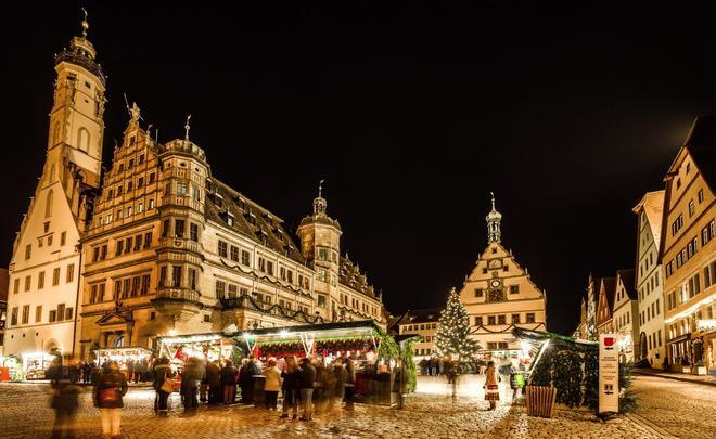 Rotemburgo Alemania, mercado navidad